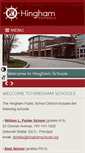 Mobile Screenshot of hinghamschools.com